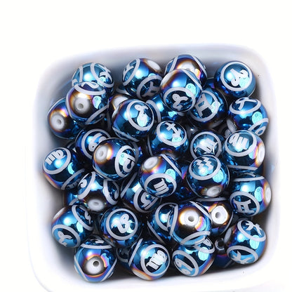 Constellation Style Glass Beads