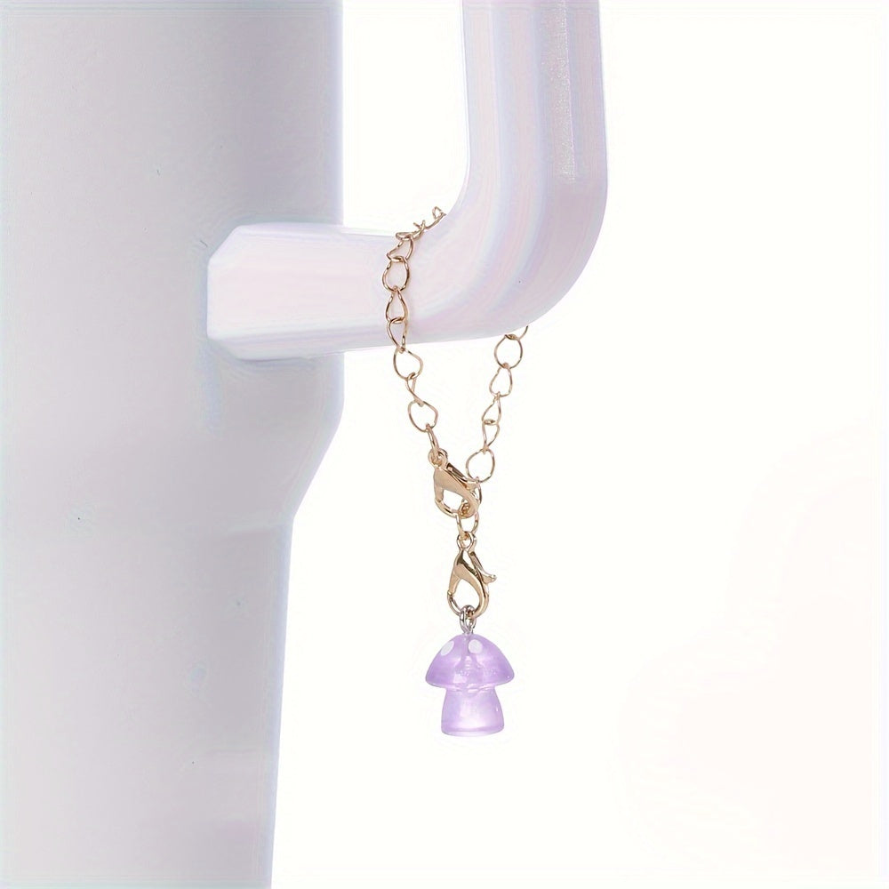 1PC Luminous Resin Mushroom Pendant