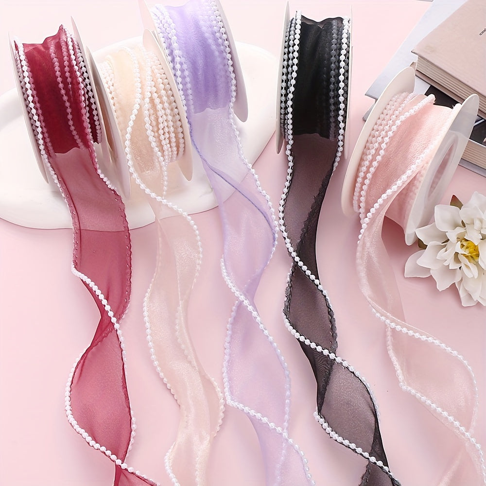 4 cm Fishtail Fabric Ribbon, 4.5 m