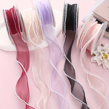 4 cm Fishtail Fabric Ribbon, 4.5 m