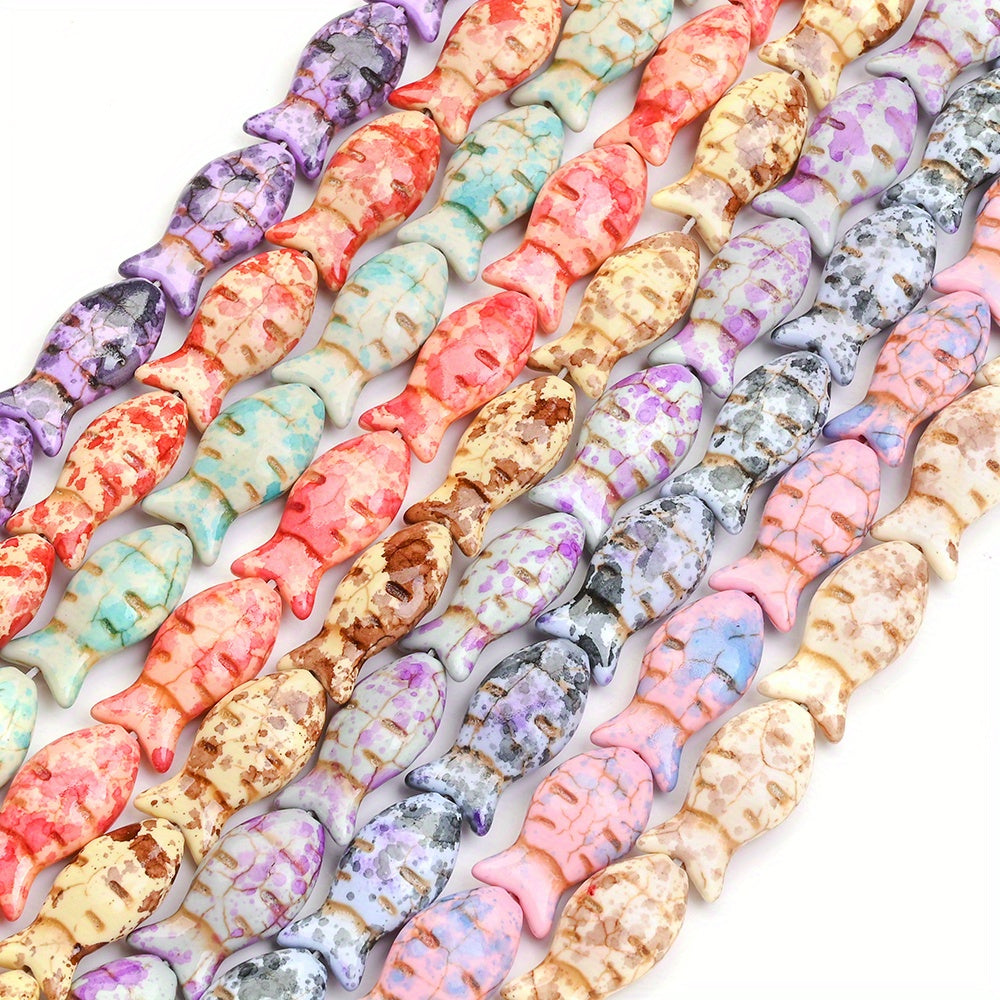 Turquoise Fish Shape Beads