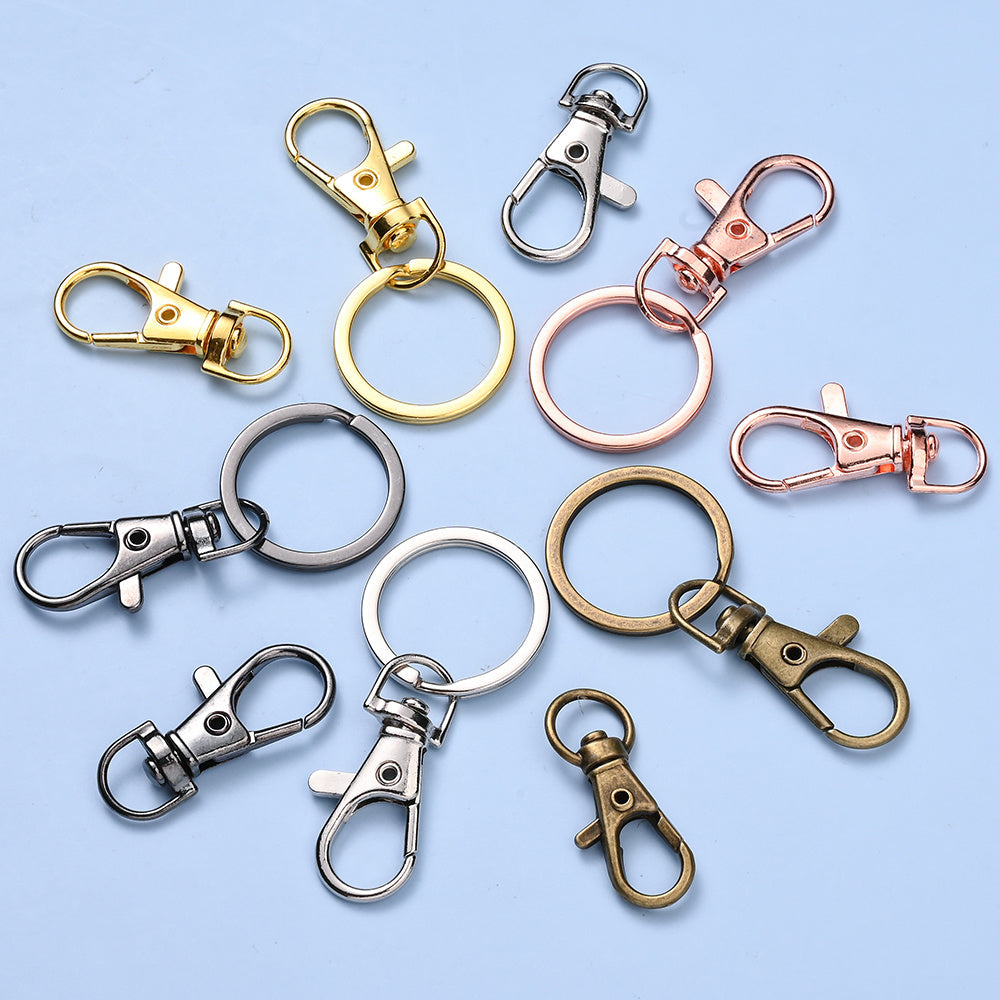 Alloy Lobster Clasp Keyrings