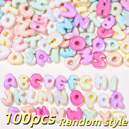 Acrylic Alphabet Letter Beads