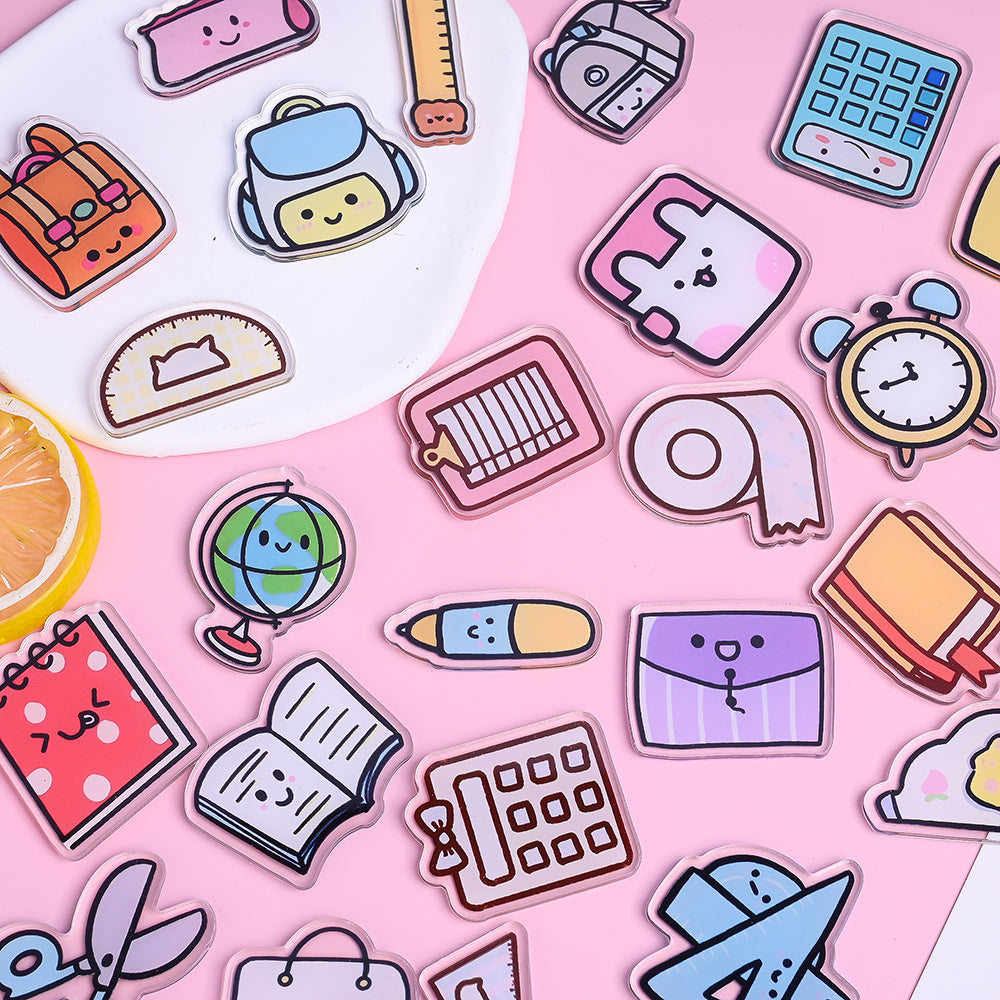 4 cm School-Themed Plastic Craft Material