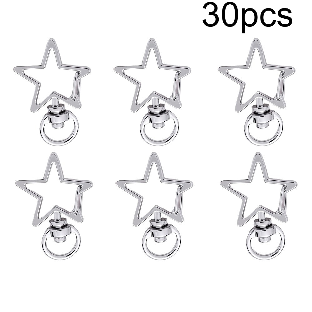 Golden & Silver Keychain Clasp Set