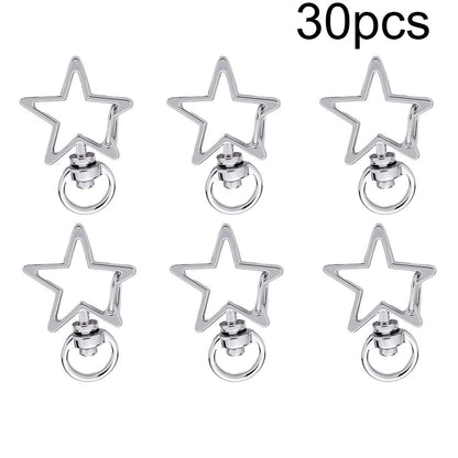 Golden & Silver Keychain Clasp Set