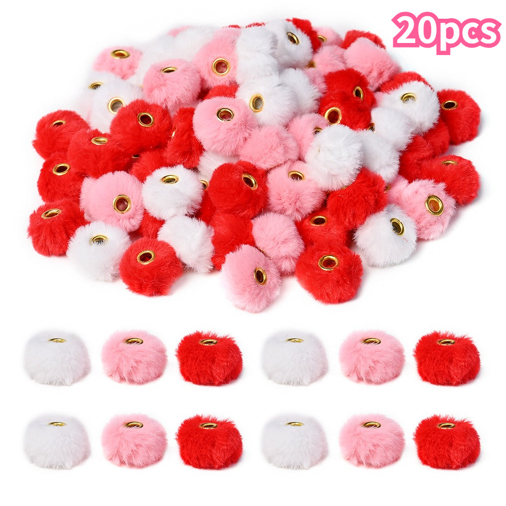 Valentine's Day Plush Iron Beads