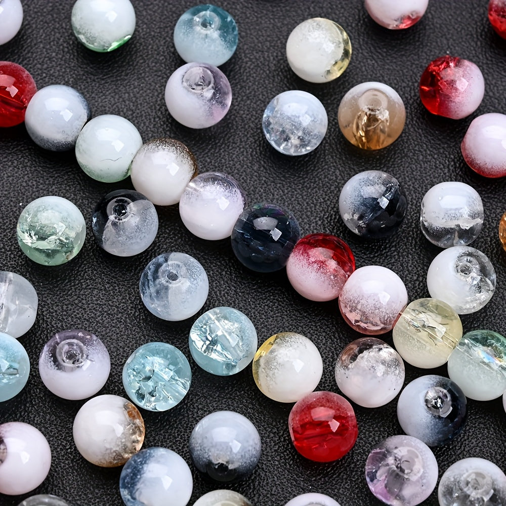 Milk Cap Glass Beads