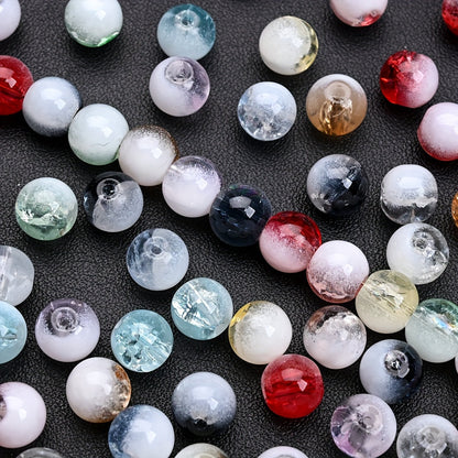 Milk Cap Glass Beads