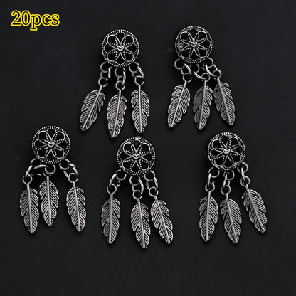 Dream Catcher Alloy Large Hole Beads