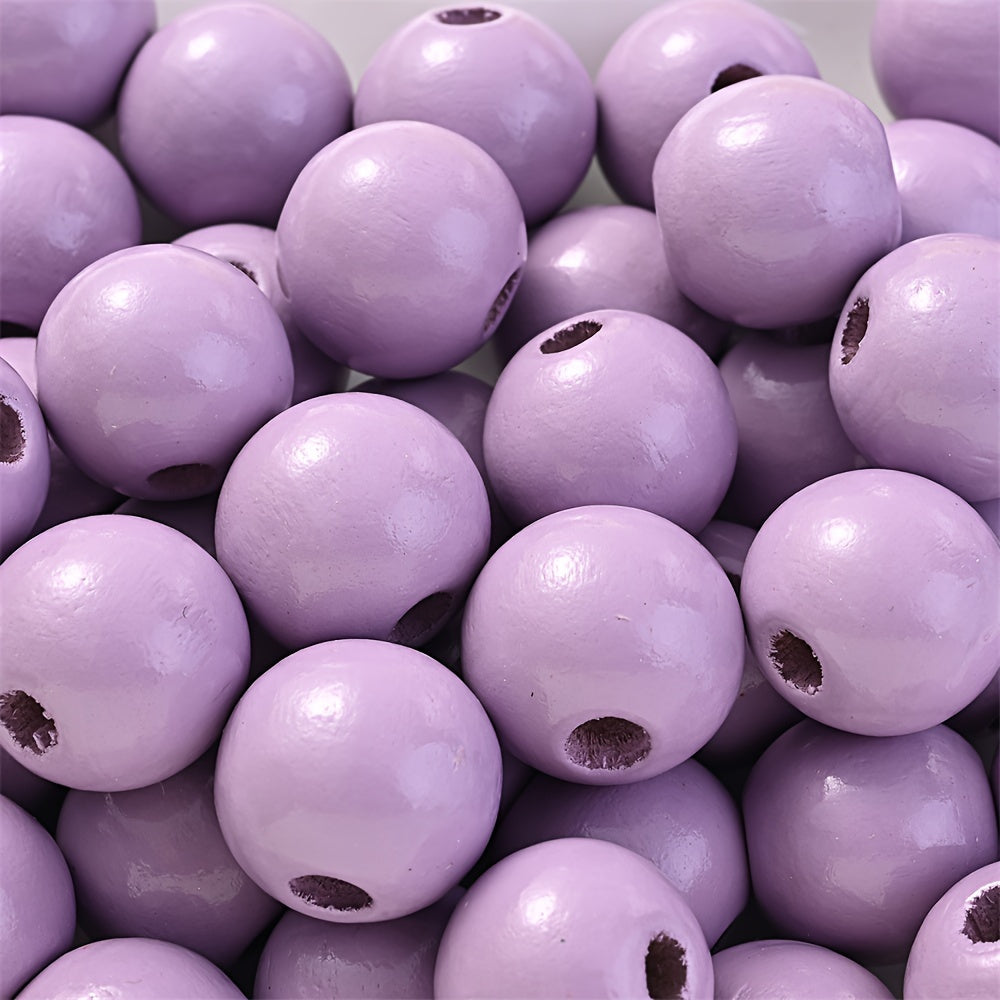 Marine-Themed Wooden Beads