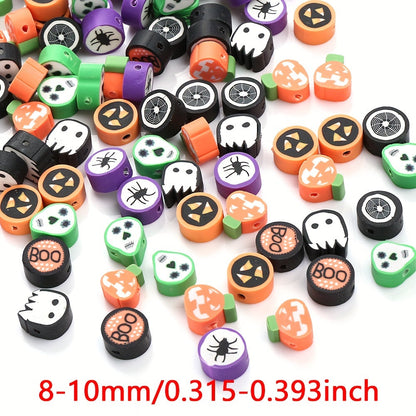 Halloween & Christmas Soft Pottery Beads