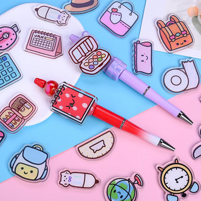 4 cm School-Themed Plastic Craft Material