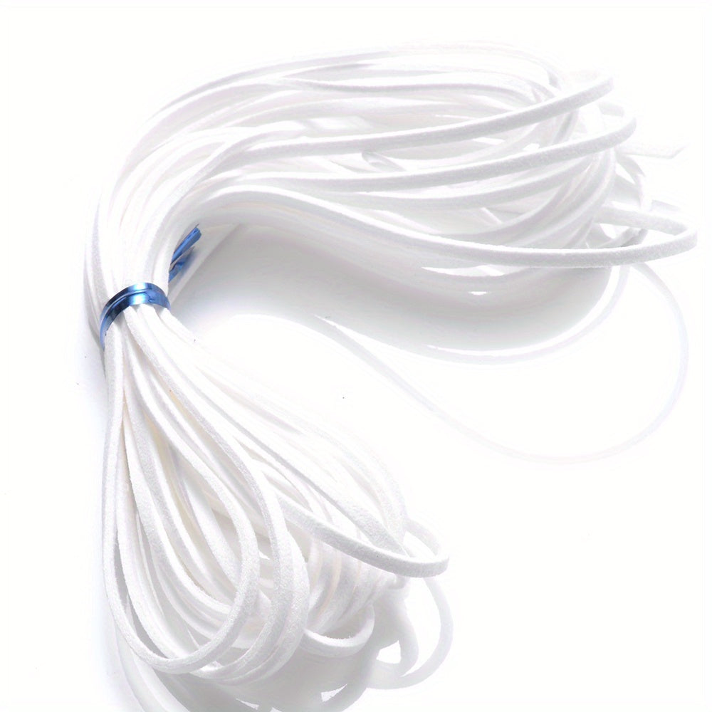 5m 2.5mm Flat Korean Velvet Cord for Jewelry Making