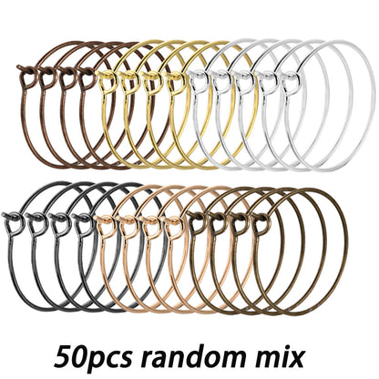 Mixed Alloy Earring Hoop Set