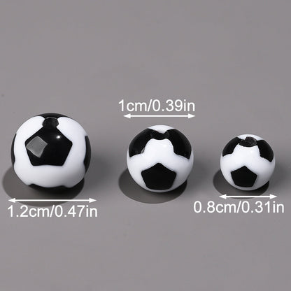 30/50/100PCS 10mm Gradient Resin Bead Set