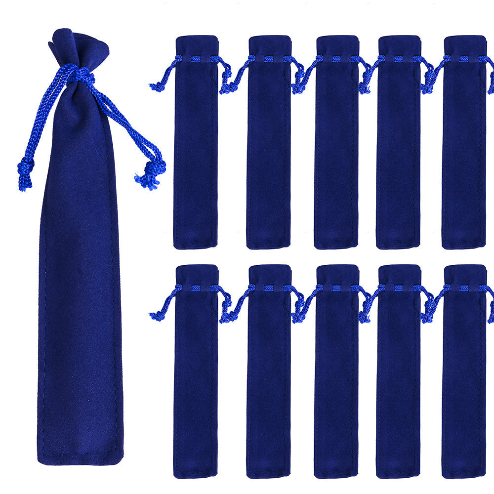 17.5x3.5 cm Flannel Pencil Storage Bags