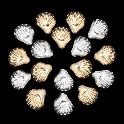 30pcs/set 11x12mm CCB Plastic Shell Beads