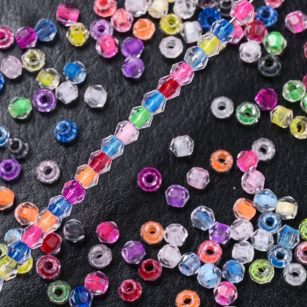 200PCS 4mm Glass Rice Beads for Jewelry Making