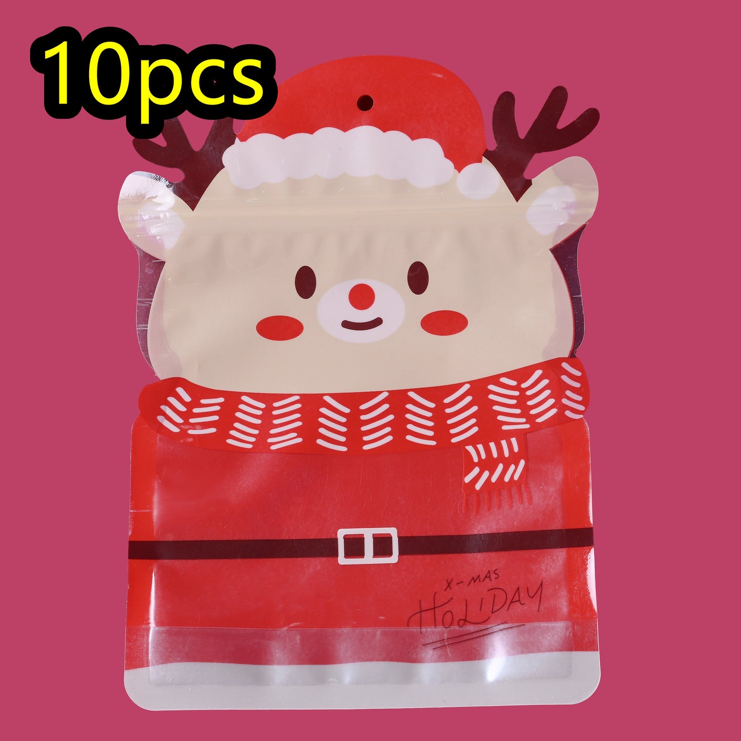9/10-Piece Random Christmas Gift Bag Set
