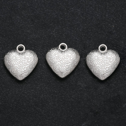 10PCS Gold & Silver CCB Love Pendant Set
