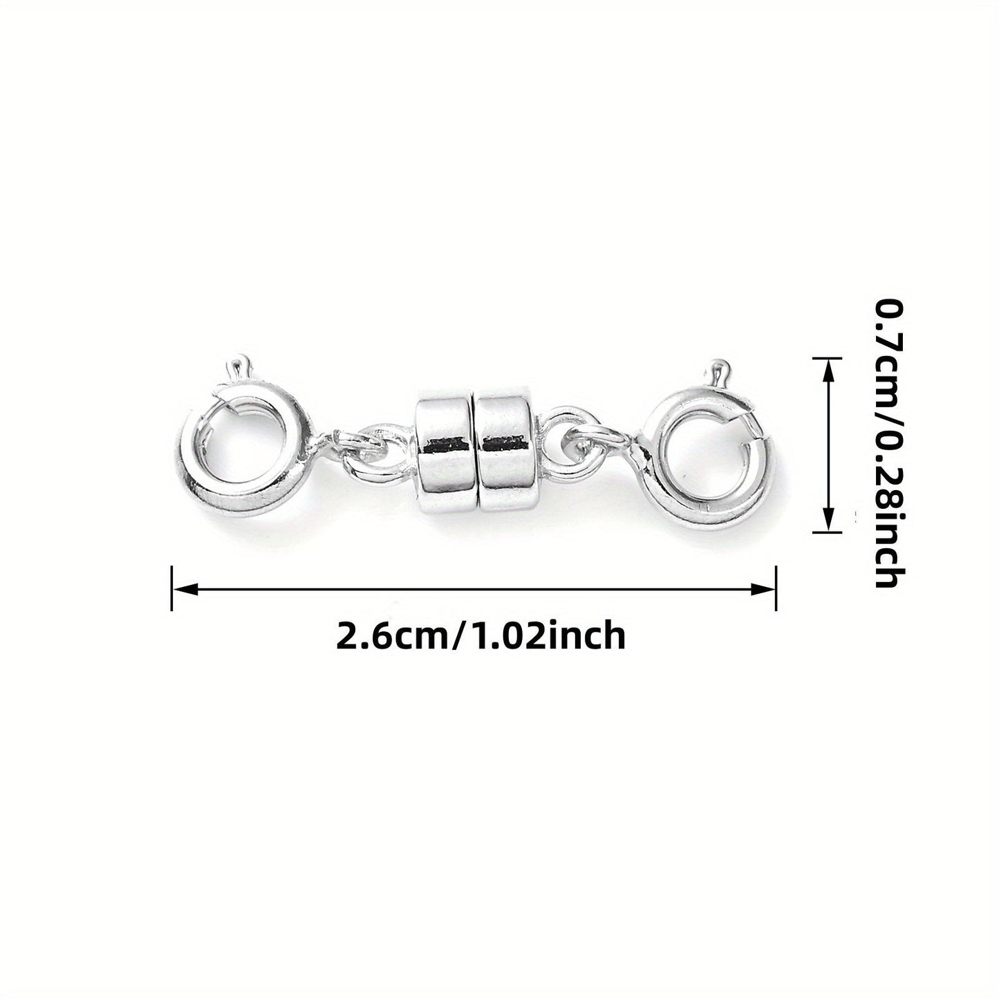 16-Piece Gold & Silver Magnetic Jewelry Clasps