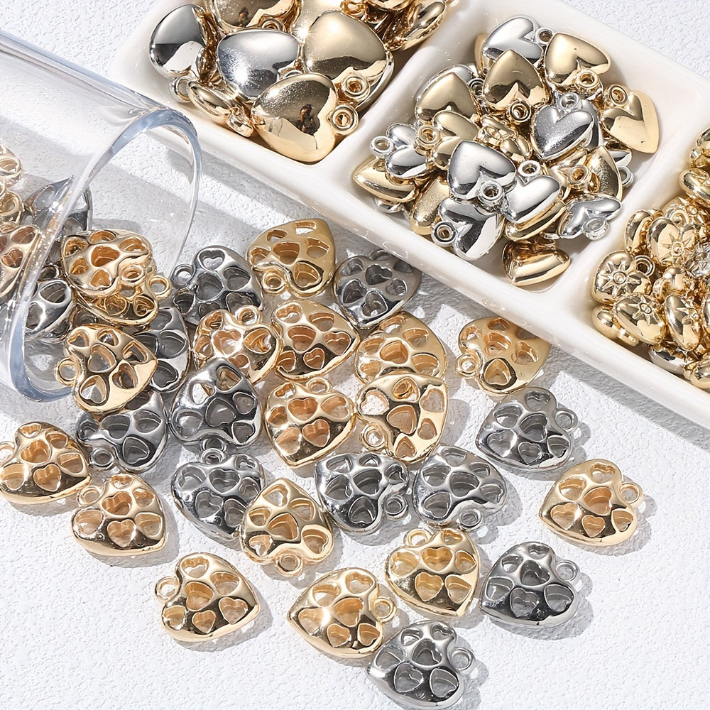 20/30/50PCS CCB Heart Love Pendant Set