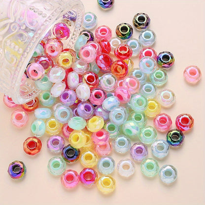 Cut Sugar Heart Acrylic Beads