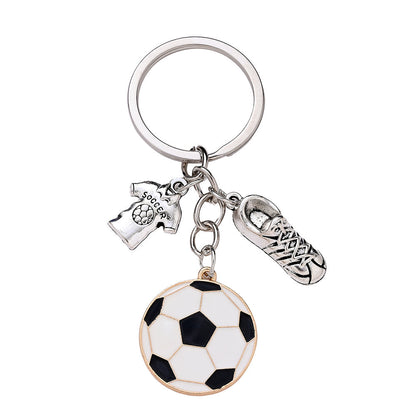 2026 Soccer Fan Enamel Keychain