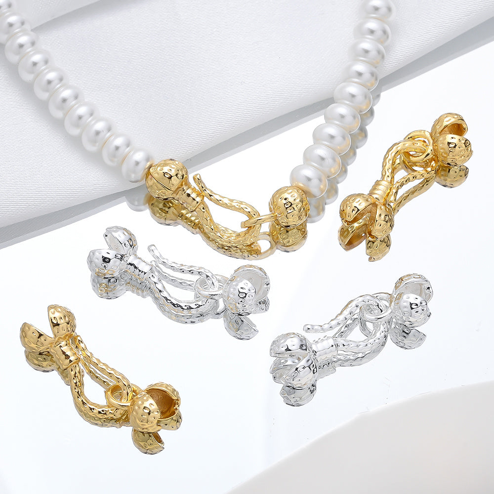 Gold Brass Fish Hook Clasps