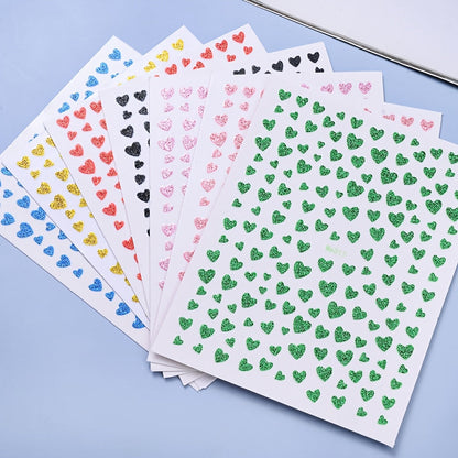 1PC 104×80mm Love-Themed Decorative Sticker