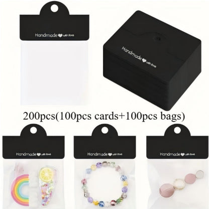 200-Piece Jewelry Display & Packaging Set