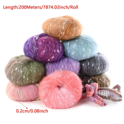 140g Winter Cozy Mohair-Style Yarn Set