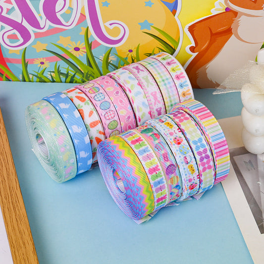 Easter Printed Polyester Ribbon