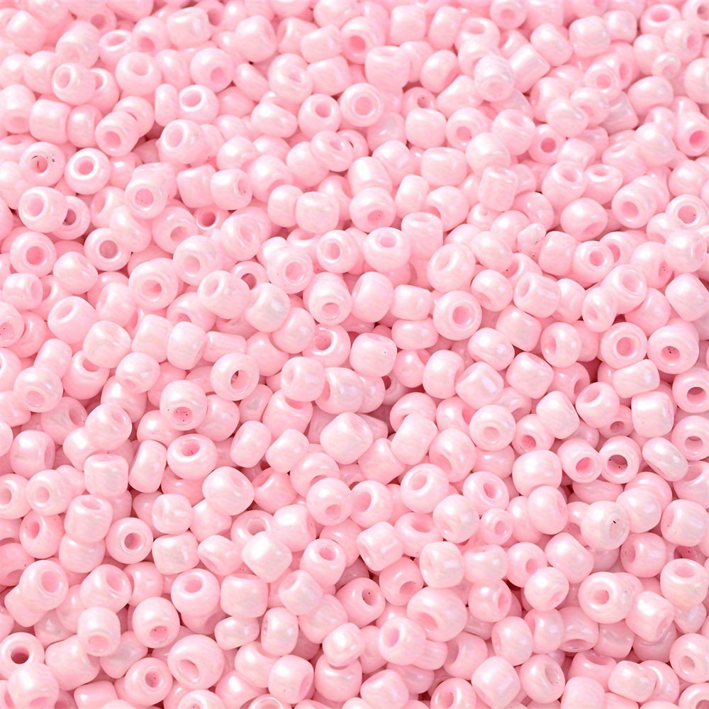 50G 3mm Candy Color Glass Seed Bead Set