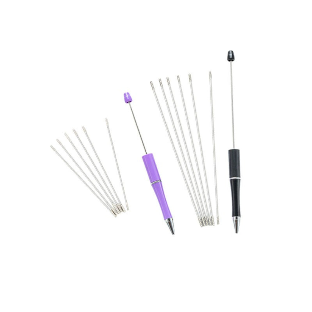 10-Piece DIY Bead Pen Threading Rod Set