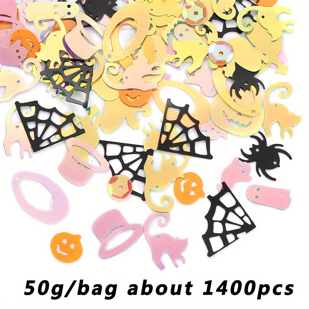 Halloween Glitter PVC Sequin Confetti
