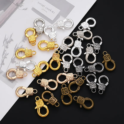 Mixed Color Metal Lobster Clasps