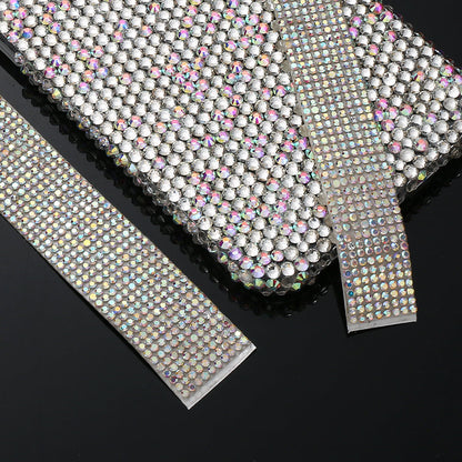 Self-Adhesive Rhinestone Trim Ribbon Set