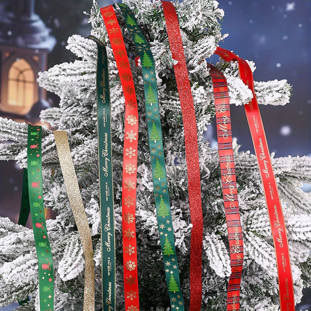 Christmas Glitter Ribbon