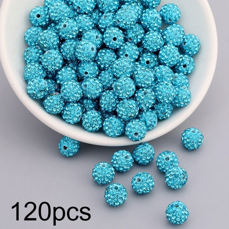 Rhinestone Spacer Beads Set