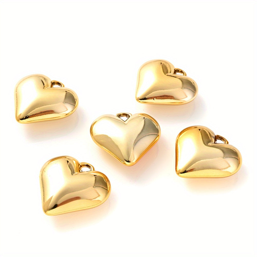 Gold Heart Pendants