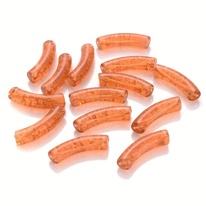 Gradient Curved Acrylic Beads