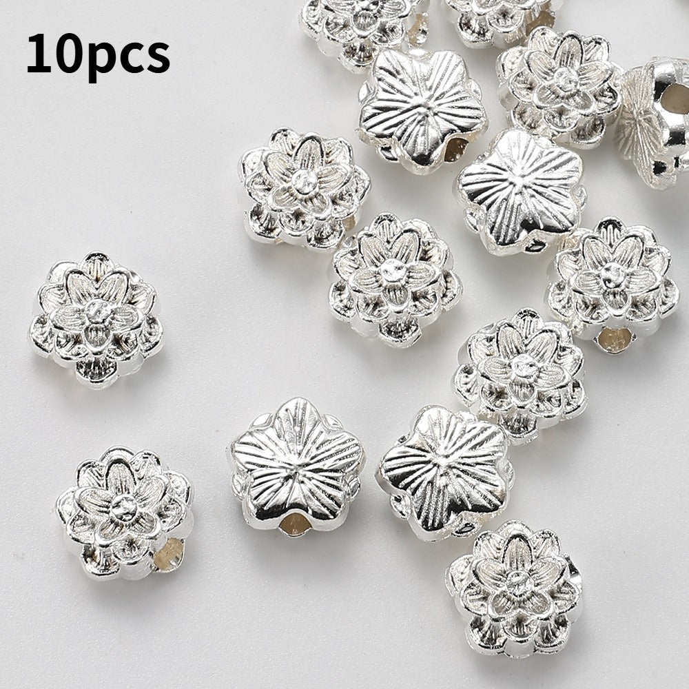Lotus Alloy Beads
