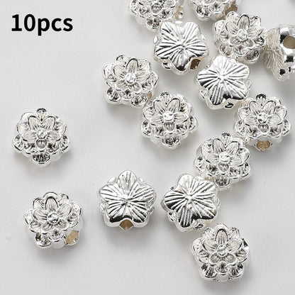 Lotus Alloy Beads