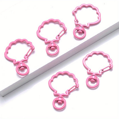 Shell Shape Lobster Clasp Hooks