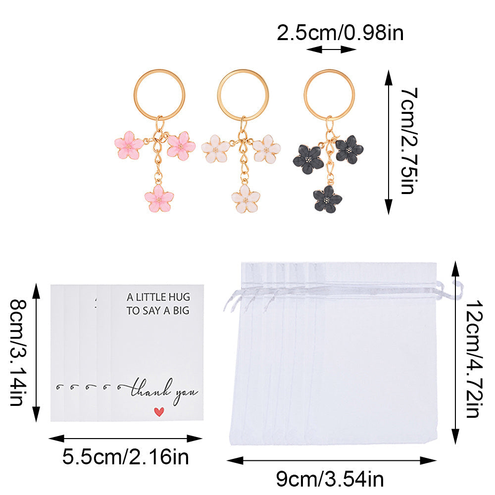 Flower Keychain Making Gift Set