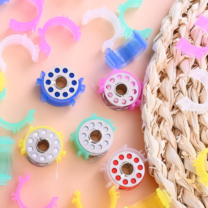 30PCS 27×17mm Multicolor Sewing Bobbin Clips