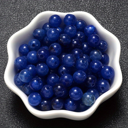 100PCS 8mm Multicolor Gradient Acrylic Spacer Bead Set