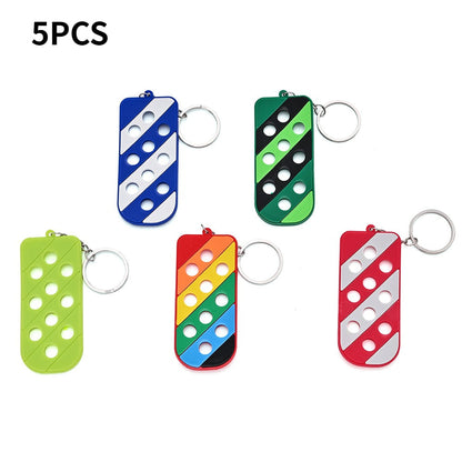 Soft Rubber Hole Keychain Charms